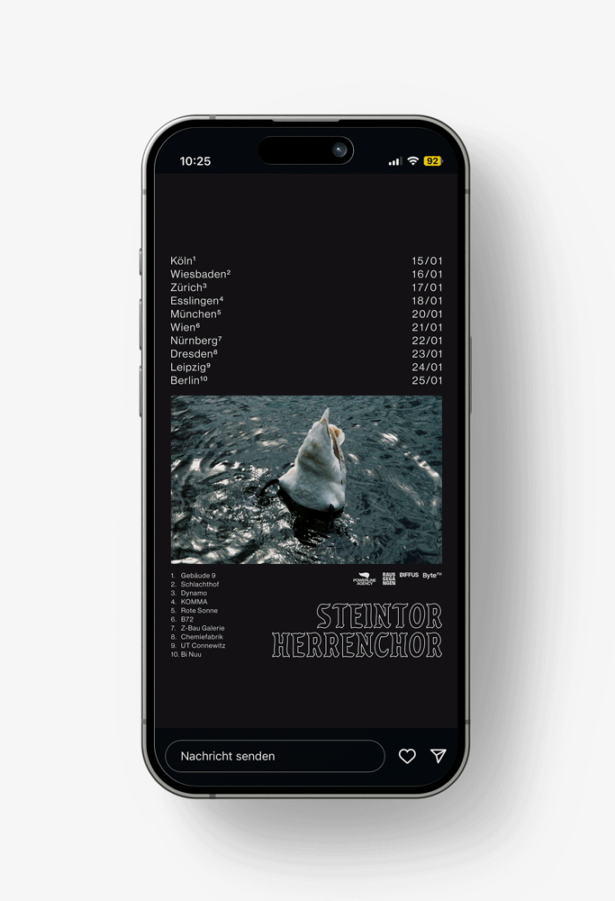 Mockup Mobile Ansicht dr Plakate Steintor Herrenchor Tour animiert